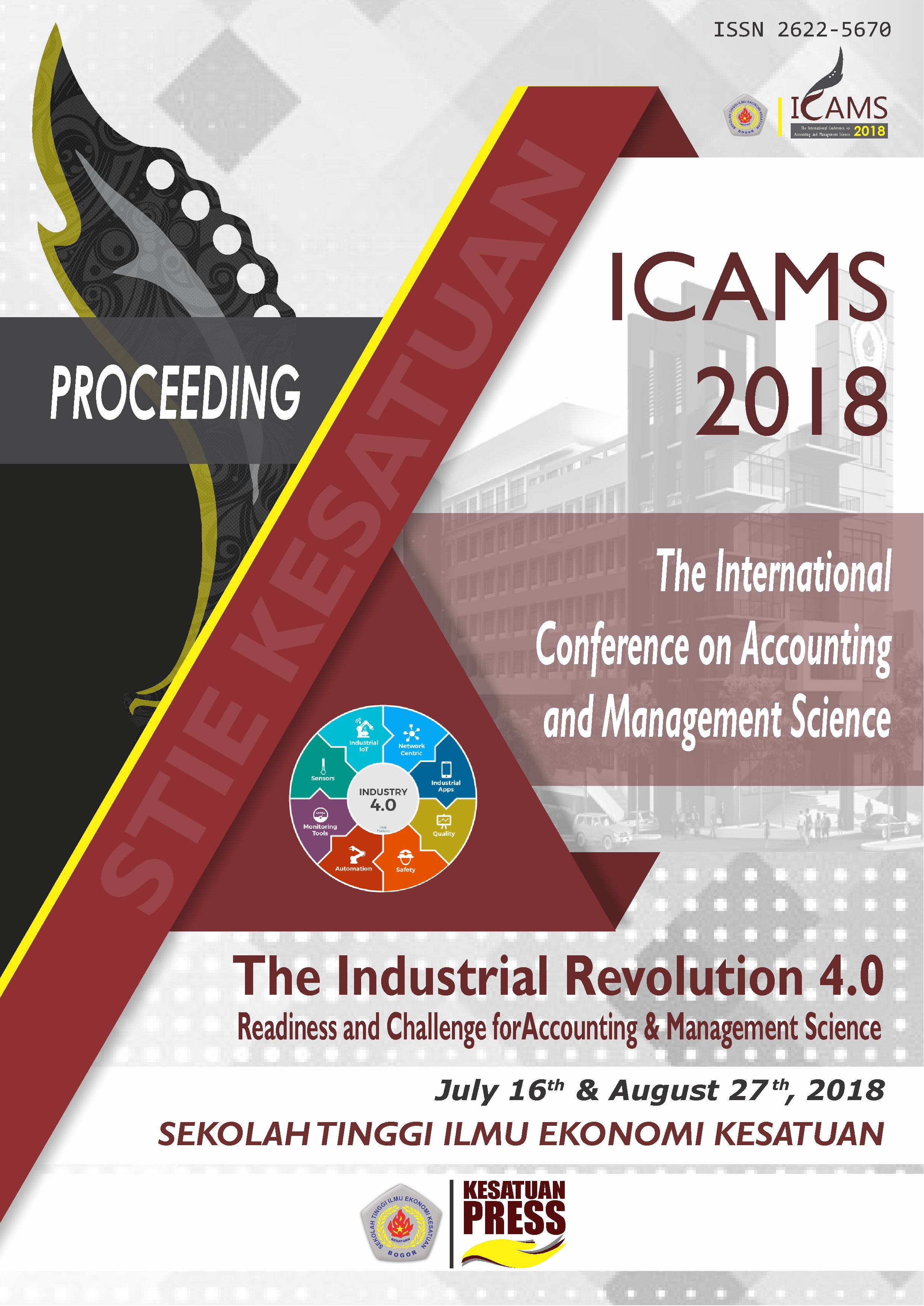 					View 2018: PROCEEDING OF THE INTERNATIONAL CONFERENCE ON ACCOUNTING AND MANAGEMENT SCIENCE
				